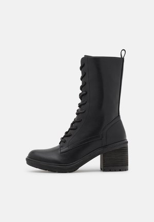 Lace-up boots - black