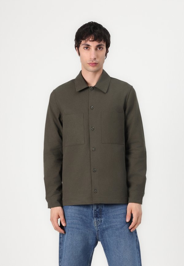 TAKA JO OVERSHIRT - Shirt - forest night