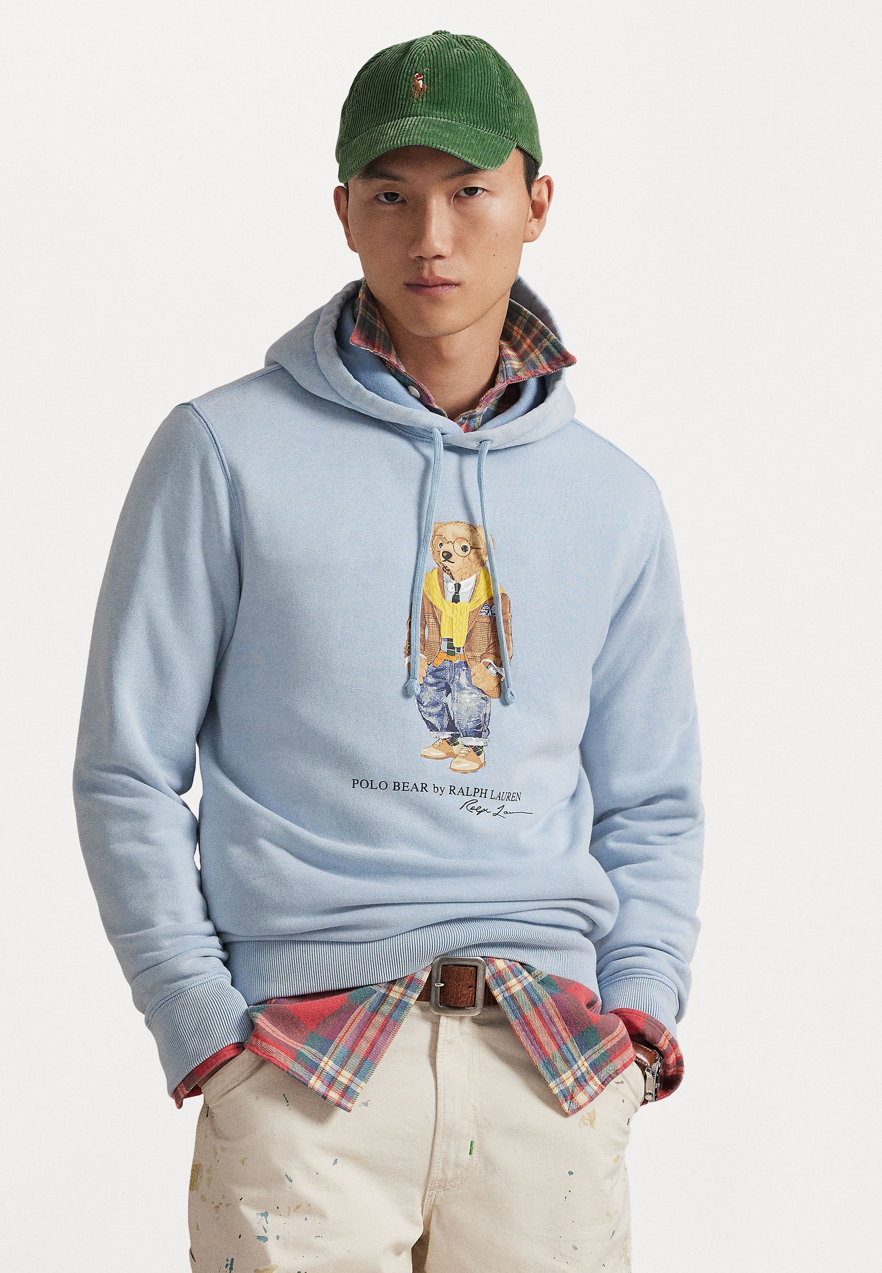 Polo Ralph Lauren POLO BEAR GARMENT-DYED FLEECE HOODIE - Hanorac