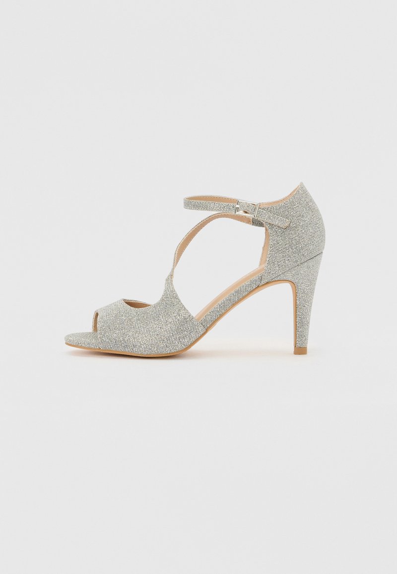 Anna Field by Zalando - Korolliset sandaalit - silver-coloured, Suurenna