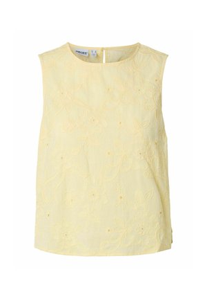 Pieces, TOP PCGINGER - Blouse - french vanilla