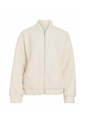 VILA, BOMBER JACKET VIADA TEDDY - Veste polaire - birch