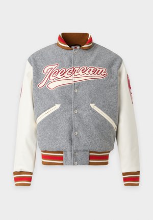 Icecream, WAITRESS VARSITY JACKET - Bomberjacks - grey