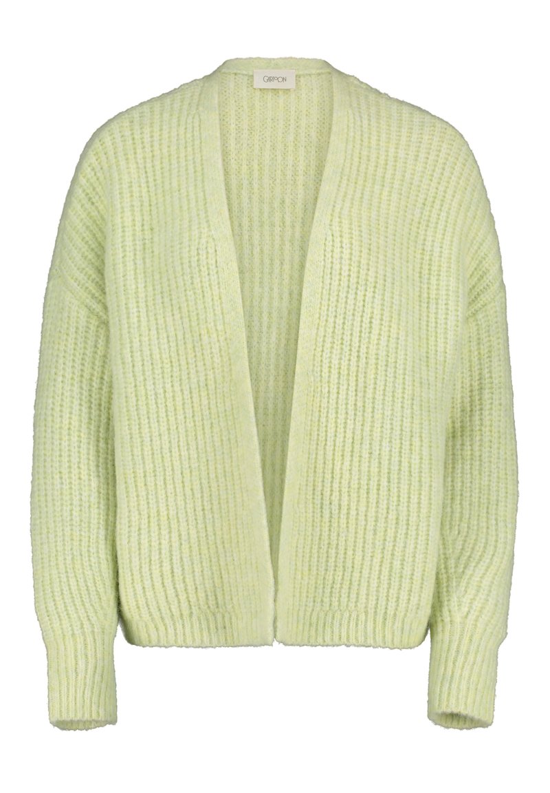 Knitted Cardigan Gelbe Strickjacke Lang Knitwear Cardigan