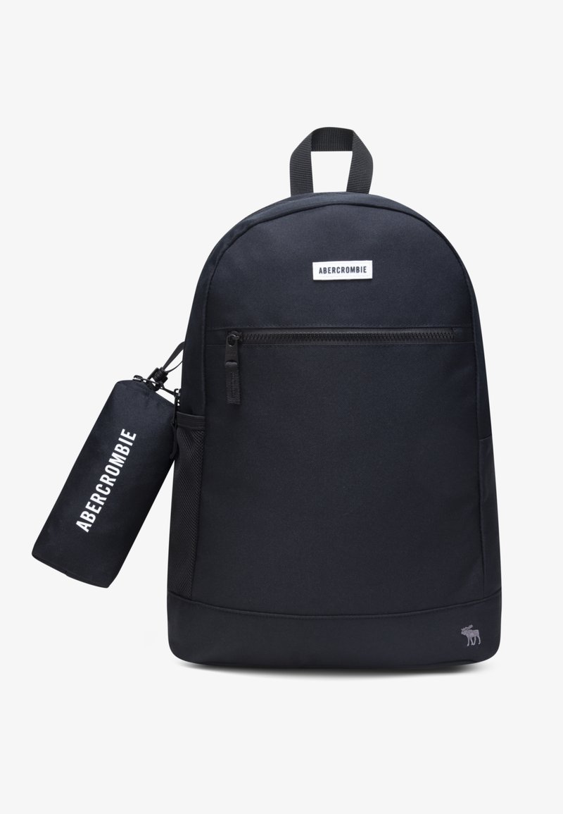 Abercrombie & Fitch PENCIL BAG BACKPACK SET UNISEX - Schulranzen Set - anthracite