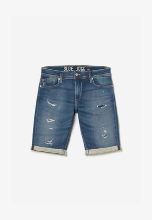 Le Temps Des Cerises BERMUDA - Short en jean - blue