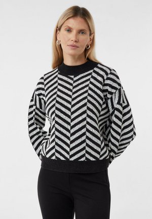 PULLOVER - Strickpullover - schwarz