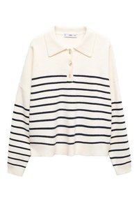 Mango RICCIOVE - Strickpullover - dark blue