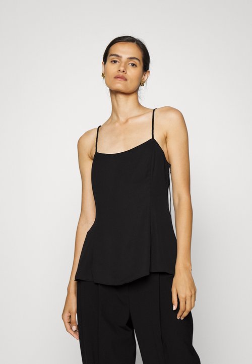 Theory Women's Draped Top Black