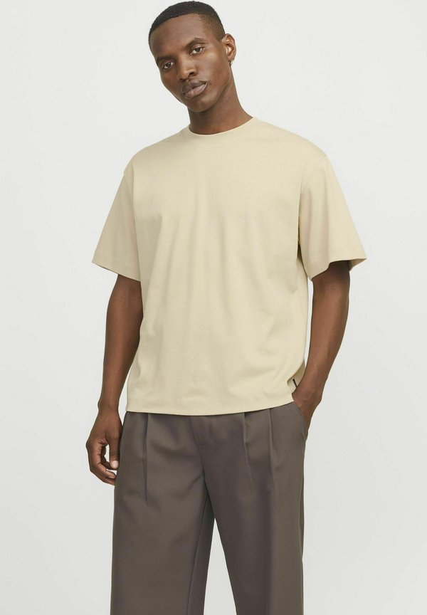 JJEURBAN EDGE TEE NOOS - T-Shirt basic - safari