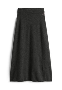 A-snit nederdel - dark grey heather