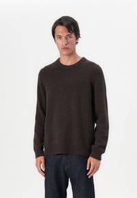 Samsøe Samsøe SAFREDDY SWEATER - Strickpullover - black coffee
