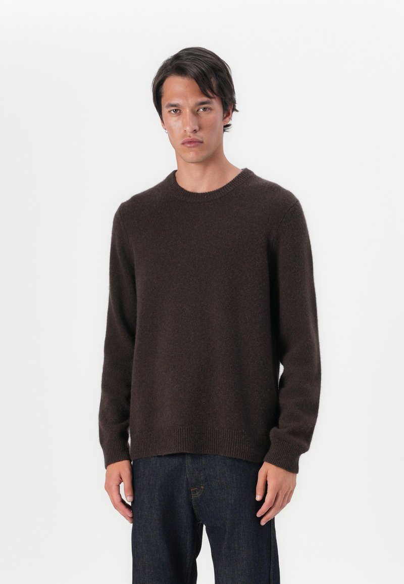 Samsøe Samsøe SAFREDDY SWEATER - Strickpullover - black coffee