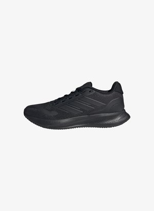 Fekete sportcipők lélegző hálós felsőrésszel, texturált részletekkel és Cloudfoam párnázással. Fűzővel és gumitalppal rendelkezik.