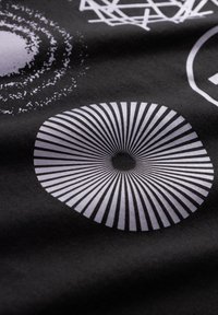 DOUBLE A BY W.W. LIAM TEE  - Print T-shirt - black