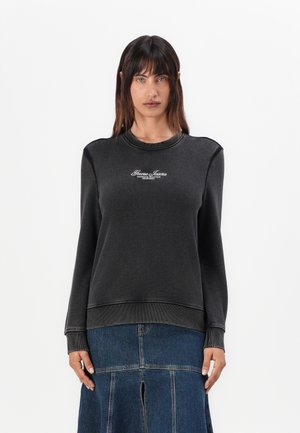 SCRIPT - Felpa - jet black