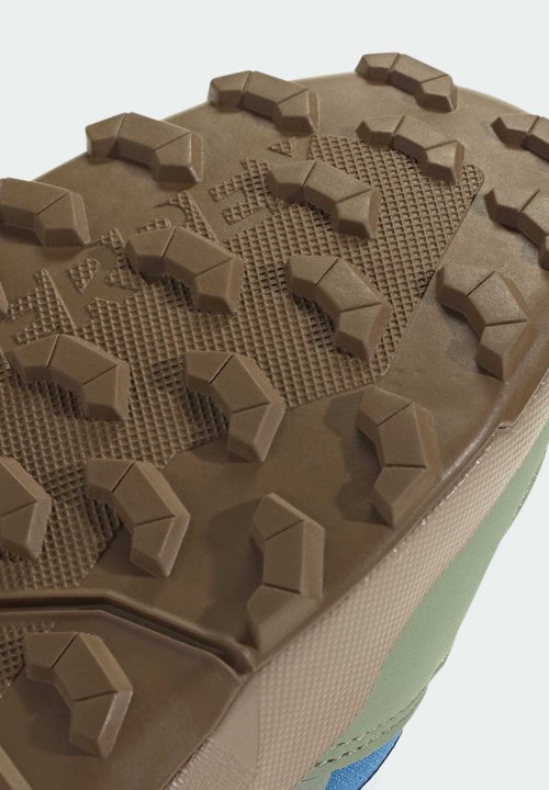 adidas AX4R UNISEX - Hiking shoes - ray blue/off white/tent green — photo 7