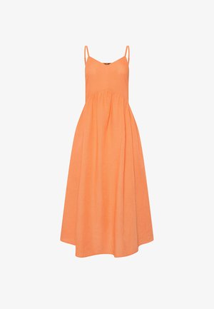 Pixie Girl, PETITE MIDI DRESSES - Vestido informal - orange