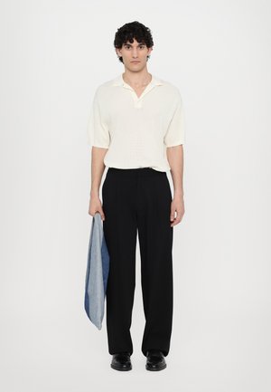 LOOSE FIT UNISEX - Bukse - black