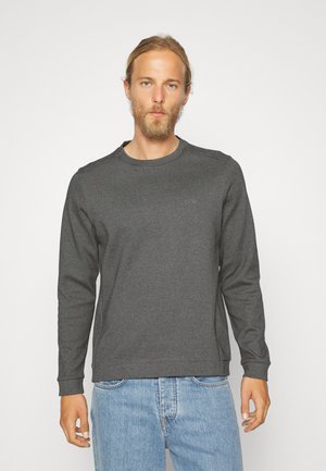 BOSS SALBO CURVED - Felpa - medium grey