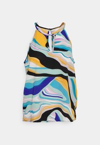 Não selecionado, blue