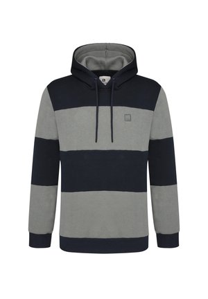 Hoodie - navy steel blue