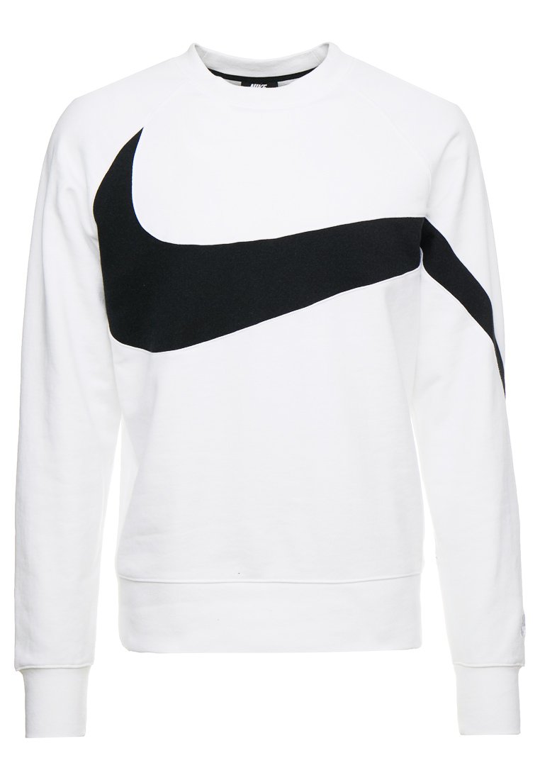 Nike Sportswear CREW Sweater whiteblackwit Zalando.nl Nike Sportswear CREW Sweater whiteblackwit Zalando.nl