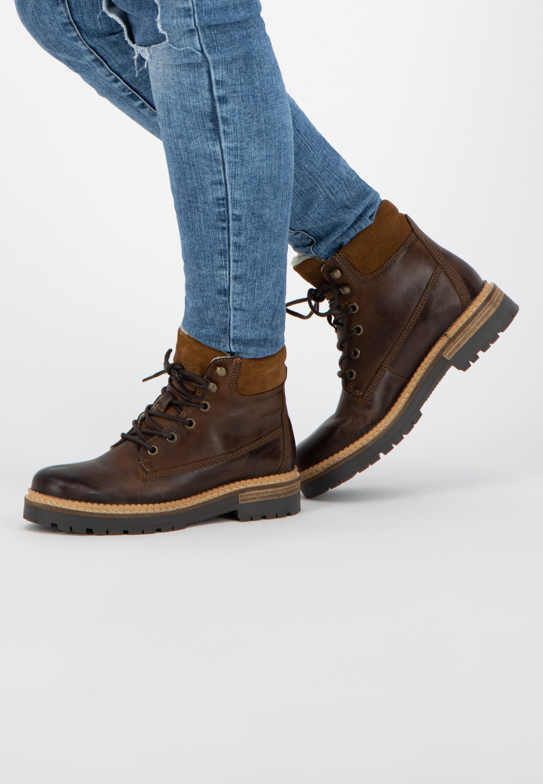 NoGRZ C.RIBART - Veterboots - cognac - Zalando.nl