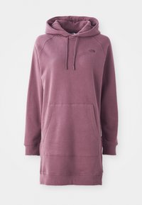 RELAXED HOODIE DRESS - Freizeitkleid - tawny quartz