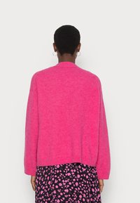 ARKET Casaco de malha - fuschia pink