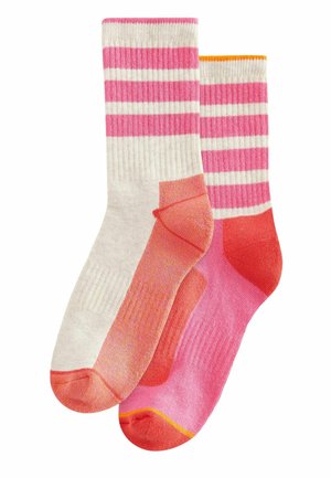 WALKING 2 PACK STANDARD - Kojinės - pink stripe