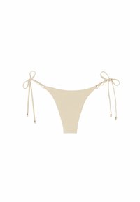Calzedonia GOLDEN GLEAM - Bikini-Hose - elfenbein c golden gleam coco white