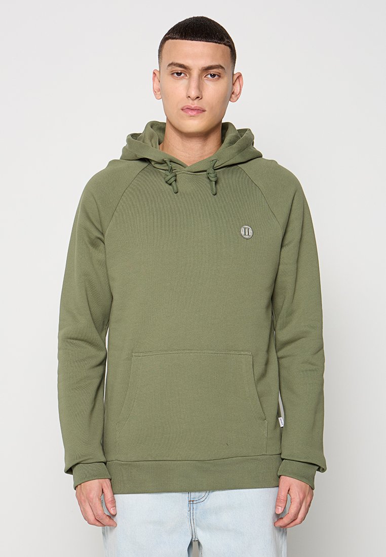 Les Deux Hoodie olijfgroen Les Deux Hoodie olijfgroen