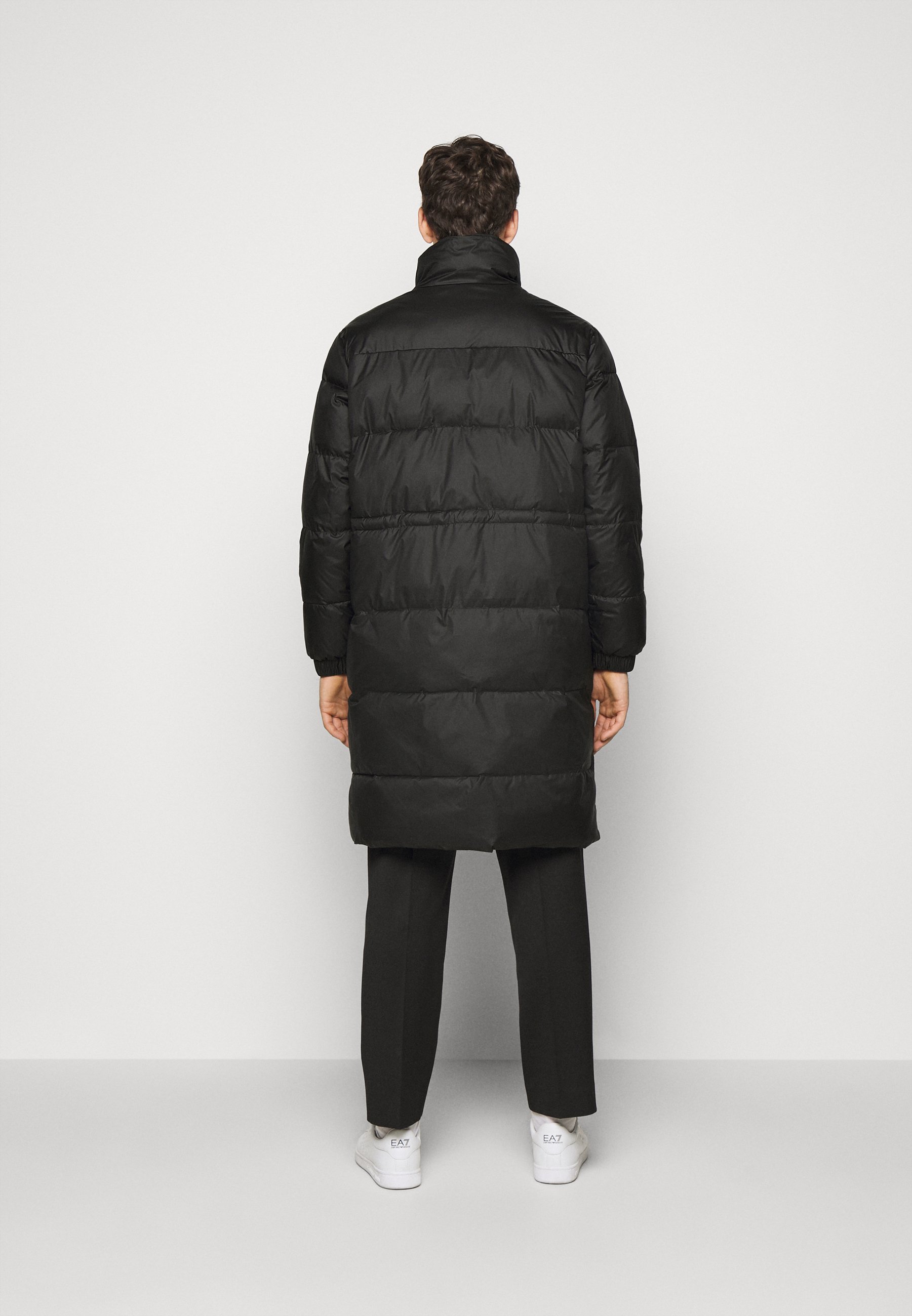 armani coat black