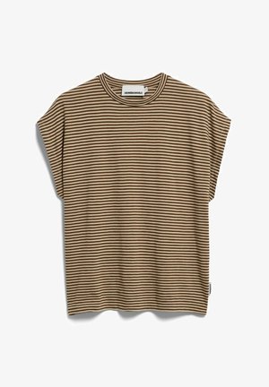 ARMEDANGELS, T-shirt con stampa - sand stone-dried palm