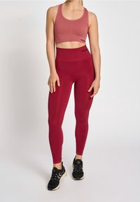 Hummel Leggings - bordeaux