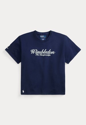 Polo Ralph Lauren, WIMBLEDON LOGO COTTON JERSEY TEE - Tričko s potlačou - refined navy