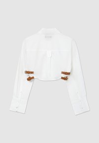 Calliope CROP CON FIBBIE LATERALI  - Camicia - bianco