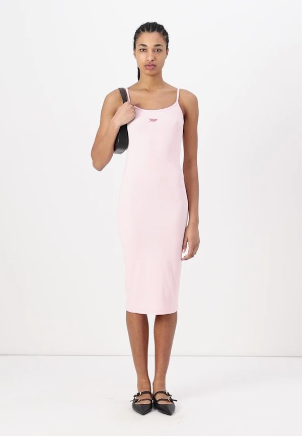 SCRIPT STRAP MIDI DRESS - Jersey dress4