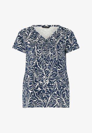 Evans, PLUS SIZE CASUAL TOPS - T-shirt print - navy