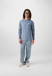 Quiksilver THREE TREE UNISEX - Langærmet T-shirt - flint stone