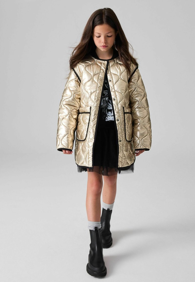 smALLSAINTS REVERSIBLE - Talvemantel - metallic