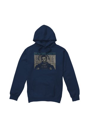 Cotton Soul, SUPERNATURAL/DEAN MUG SHOT - Hoodie - dark blue