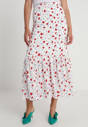 A-line skirt - white