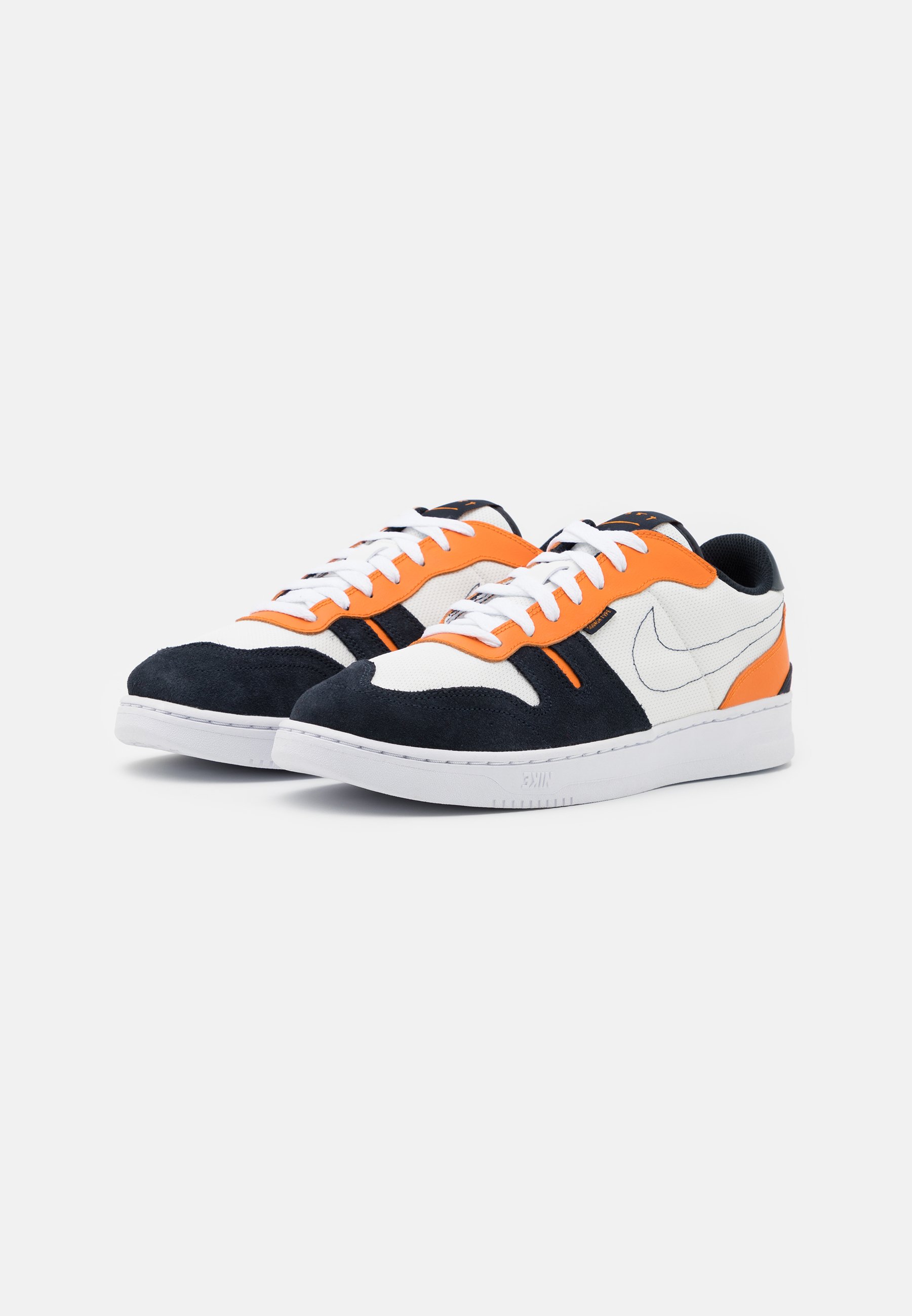 nike squash type black orange