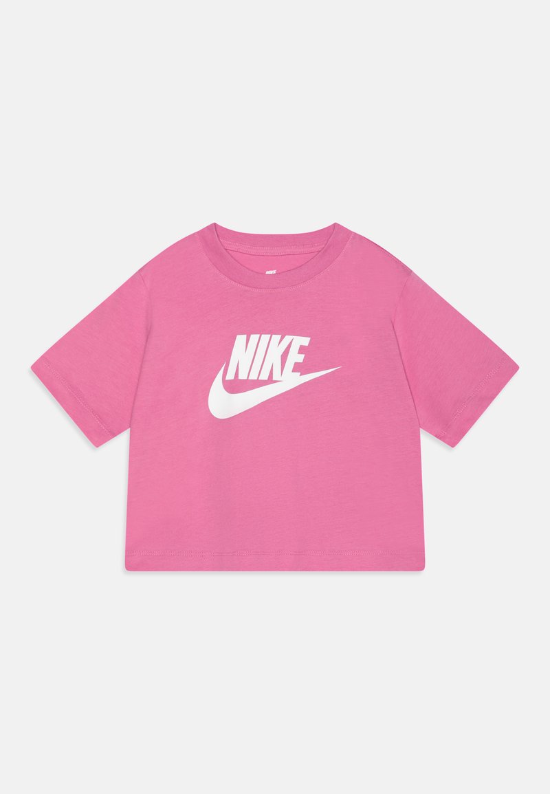 Nike Sportswear TEE CROP FUTURA - T-shirt estampada - magic flamingo