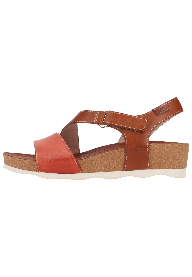 Damen Sneaker | Pikolinos Keilsandalette scarlet/rot - RV09818 Damen Sneaker | Pikolinos Keilsandalette scarlet/rot - RV09818