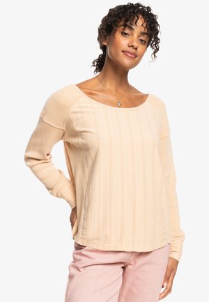 BOHO MIND LANGÄRMLIGES MIT WAFFEL - Jumper - brown