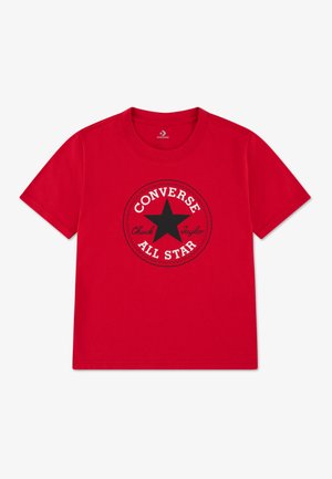 CORE CHUCK PATCH TEE - Camiseta estampada - enamel red