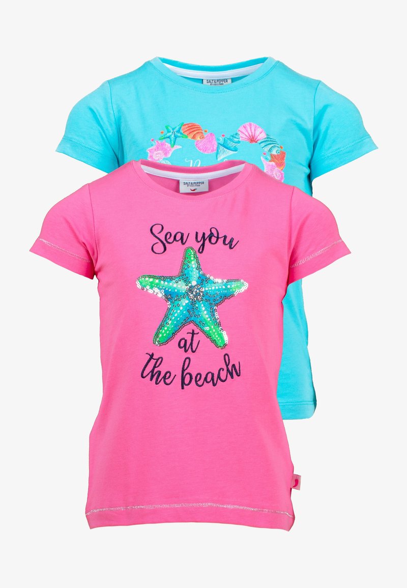 Salt and Pepper 2 PACK - T-Shirt print - multi colour